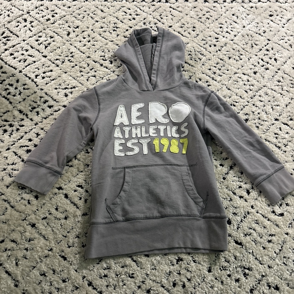 Y2K Aeropostale half sleeve hoodie
